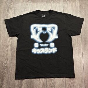 The Weeknd XO Kiss Land Afterhours Short Sleeve Shirt Black Mens XL